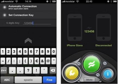 Con l’applicazione “iMoto Intercom” trasforma due iPhone in interfoni per motociclisti