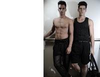 Tim Ruger & Sam Way in the Dolce & Gabbana backstage
