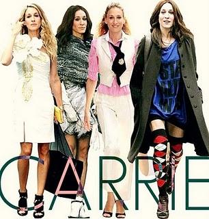 Desiderare di avere un guardaroba immenso e glamour come Carrie Bradshaw.