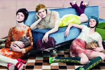 Prada FW 11.12 AD Campaign by Steven Meisel (II look)