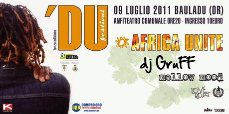 [Bauladu] ‘DU Festival: Africa Unite il 9 luglio