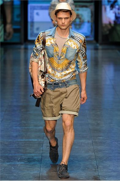 D&G;, barocco pop [MilanoModaUomo SS2012]