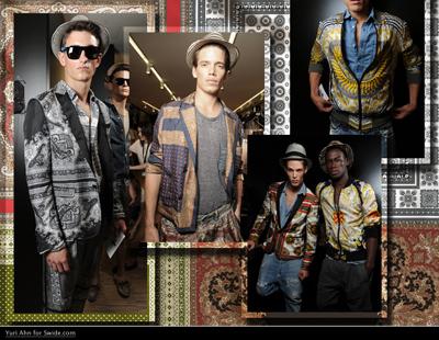 D&G; Uomo p/e 2012: Foulard Collection