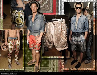 D&G; Uomo p/e 2012: Foulard Collection