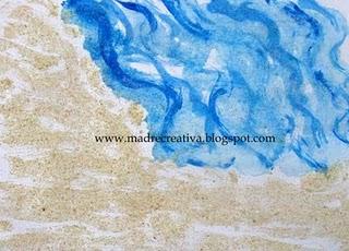 Estate: dipingere la spiaggia con pangrattato e zucchero