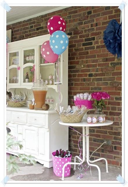 A summer baby birthday...