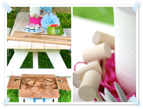 A summer baby birthday...