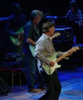 Eric Clapton and Steve Winwood at Royal Albert Hall 29 maggio 2011