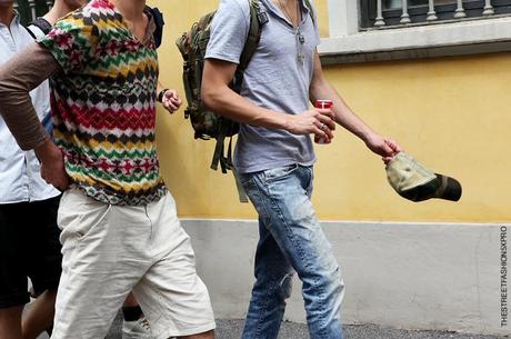 In the Street...Man Fashion Week, Milan