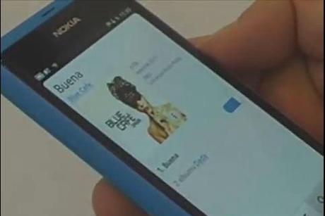 Demo lettore musicale Nokia N9