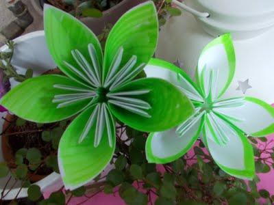 Come fare dei bellissimi fiori di carta giapponesi / Kusudama paper flowers