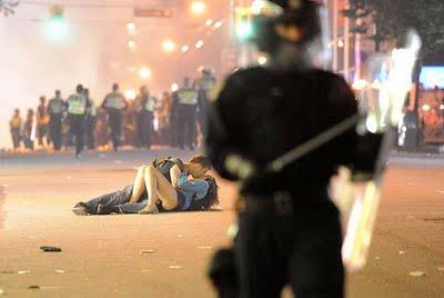 Vancouver Riot Kiss