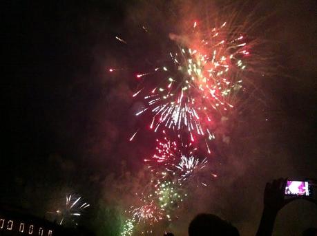 Flat shoes and some fireworks