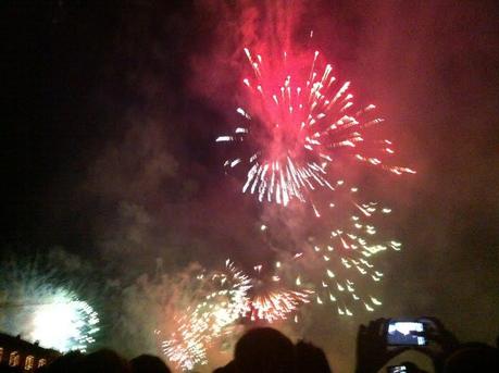 Flat shoes and some fireworks