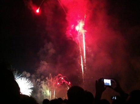 Flat shoes and some fireworks