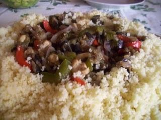 Cous cous di pollo e verdure