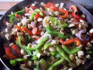 Cous cous di pollo e verdure