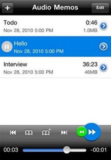 Audio Memos 2 - The Voice Recorder