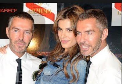 DSquared2: oggi 21 giugno Elisabetta Canalis è stata a una sfilata