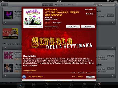 Singolo gratuito della settimana: Love and Revolution di Nicola Conte