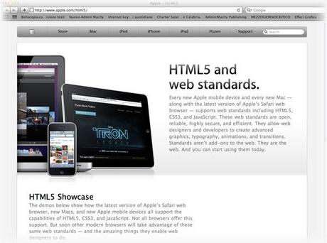 Apple acquista il dominio html5.com Safari Javascript HTML5 CSS3 Apple acquista HTML5.COM Apple 