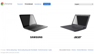 E’ arrivato il computer di montain view – Chromebook