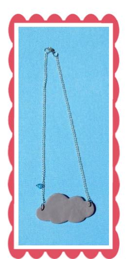 non è la solita COLLANA CON LA NUVOLA