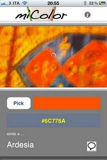 Individua i colori con l'app miColor