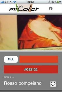 Individua i colori con l'app miColor