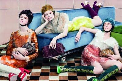 AD campaign: Prada F/W 2011-2012