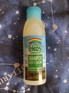 Shampoo luce e colore Ekos: