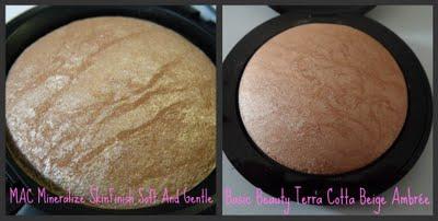 Basic Beauty Face Terra Cotta - Beige Ambrée + Dupe MAC Mineralize Soft and Gentle