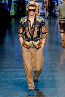 D&G; SS12 Menswear Photo-Show