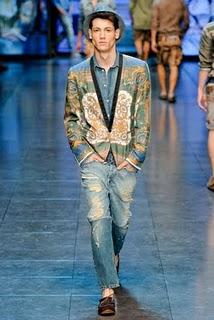 D&G; SS12 Menswear Photo-Show