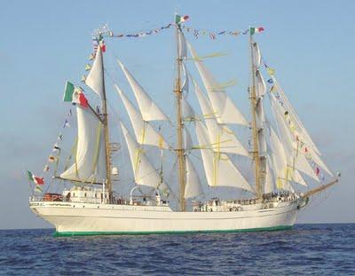 Convegno sulla gestione delle risorse marine - in arrivo la nave scuola messicana, unica volta in Italia