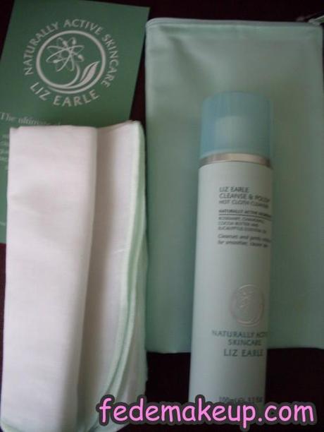 Cleans & Polish Hot Cloth Cleanser By liz earle