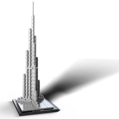 Lego architecture: il Burj Dubai ricostruito con i mattoncini più celebri del mondo