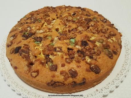 Torta di riciclo con torroncini e caramelle mou Torta di riciclo con torroncini e caramelle mou