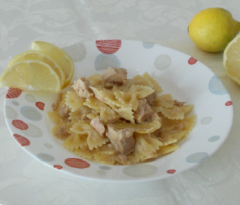 FARFALLE TONNO E LIMONE farfalle tonno e limone