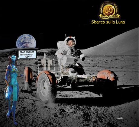 Cinquanta anni fa il primo sbarco sulla luna Cinquanta anni fa il primo sbarco sulla luna