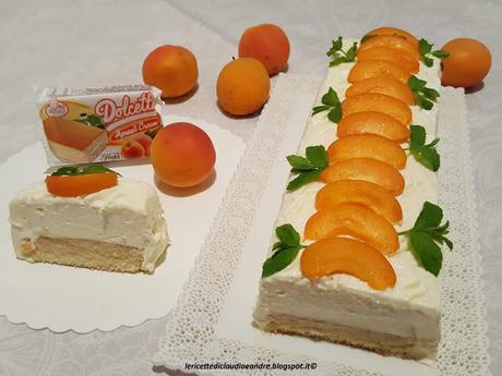 Cheesecake Dolcetto all'albicocca Cheesecake Dolcetto all'albicocca