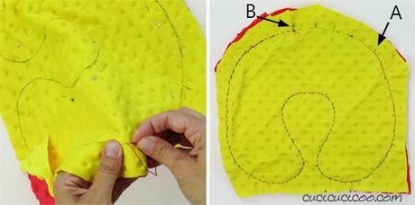 Cartamodello per cuscino da viaggio (cervicale) Questo cartamodello per cuscino da viaggio è semplice da cucire, sia per principianti che per bambini! Con due misure e un laccio da trasporto comodo. Il template è gratuito da scaricare. Ottimo da regalare! #cartamodello #cuscinofaidate #cucitocreativo