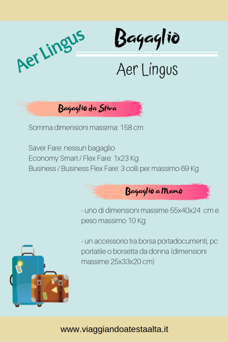Bagaglio Aer Lingus: tutto quello che devi sapere Bagaglio Aer Lingus: tutto quello che devi sapere