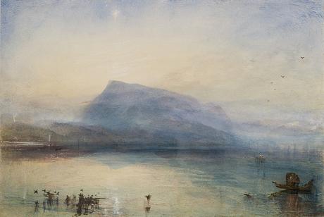 Weekend dove? | A Lucerna per Turner The Blue Rigi, alba - 1842. Acquarello su carta (C) Tate, Londra 2019