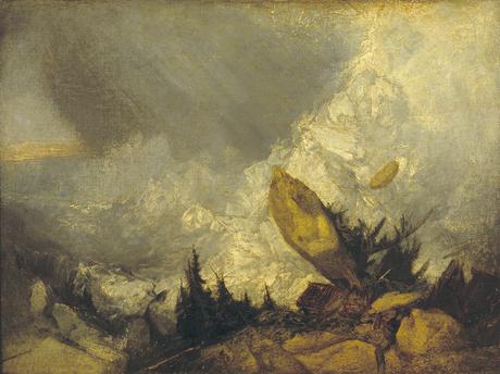 Weekend dove? | A Lucerna per Turner Valanga-nei-Grigioni - ca. 1810. Olio su tela (C) Tate Londra 2019