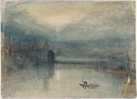 Weekend dove? | A Lucerna per Turner Lucerna al chiaro di luna - ca. 1842/43. Acquarello - (C) Tate, Londra 2019