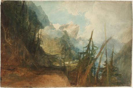 Weekend dove? | A Lucerna per Turner La strada del San gottardo tra Amsteg e Wassen guardando verso la valle del Reuss