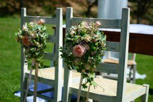 Matrimonio romantico e i segni del cuore Matrimonio romantico e i segni del cuore