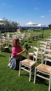 Matrimonio romantico e i segni del cuore Matrimonio romantico e i segni del cuore