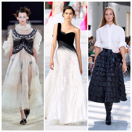 HAUTE COUTURE IN BLACK AND WHITE HAUTE COUTURE IN BLACK AND WHITE